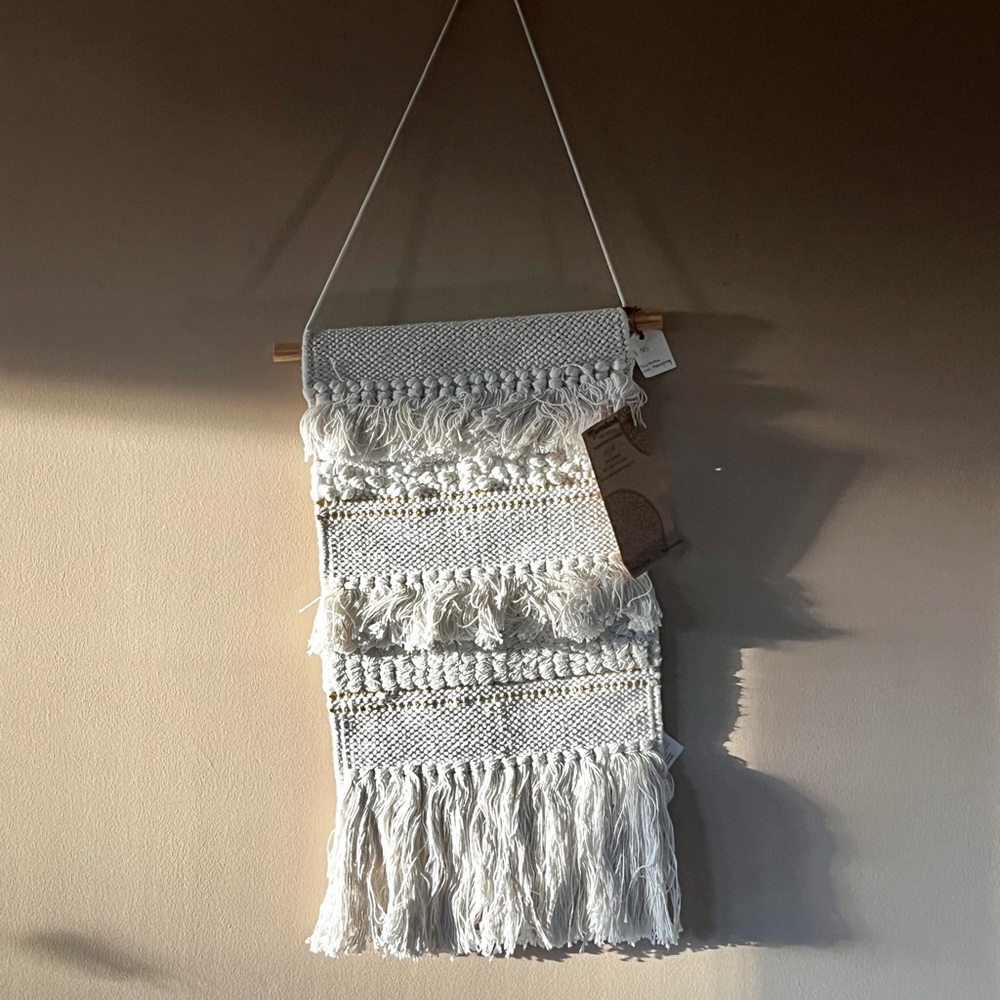 macrame wall hanging